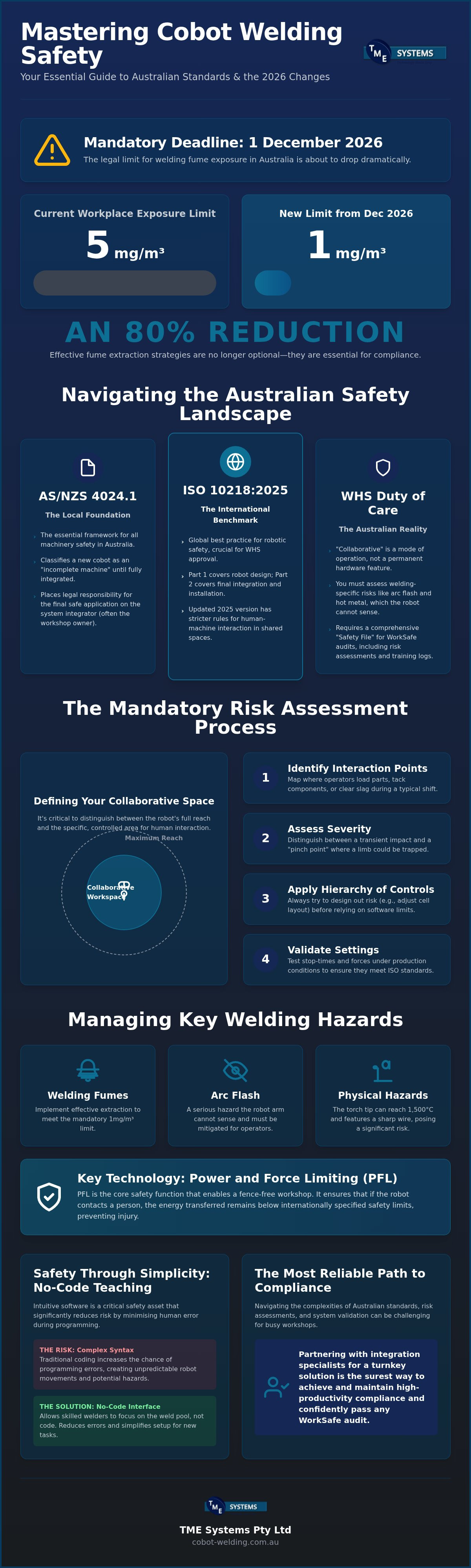 Collaborative Welding Safety Standards: The 2026 Australian Fabricator’s Guide infographic