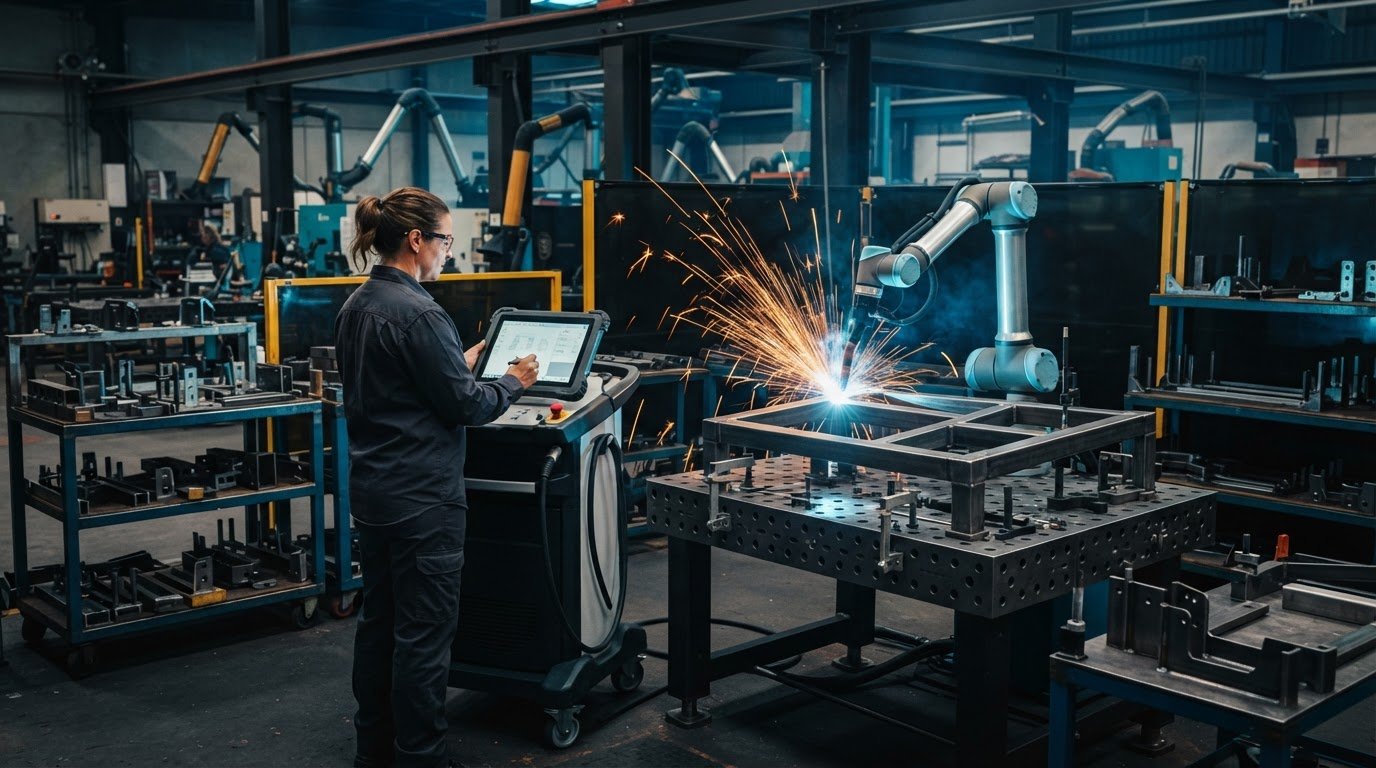 Flexible welding automation solutions for startup cost and ROI