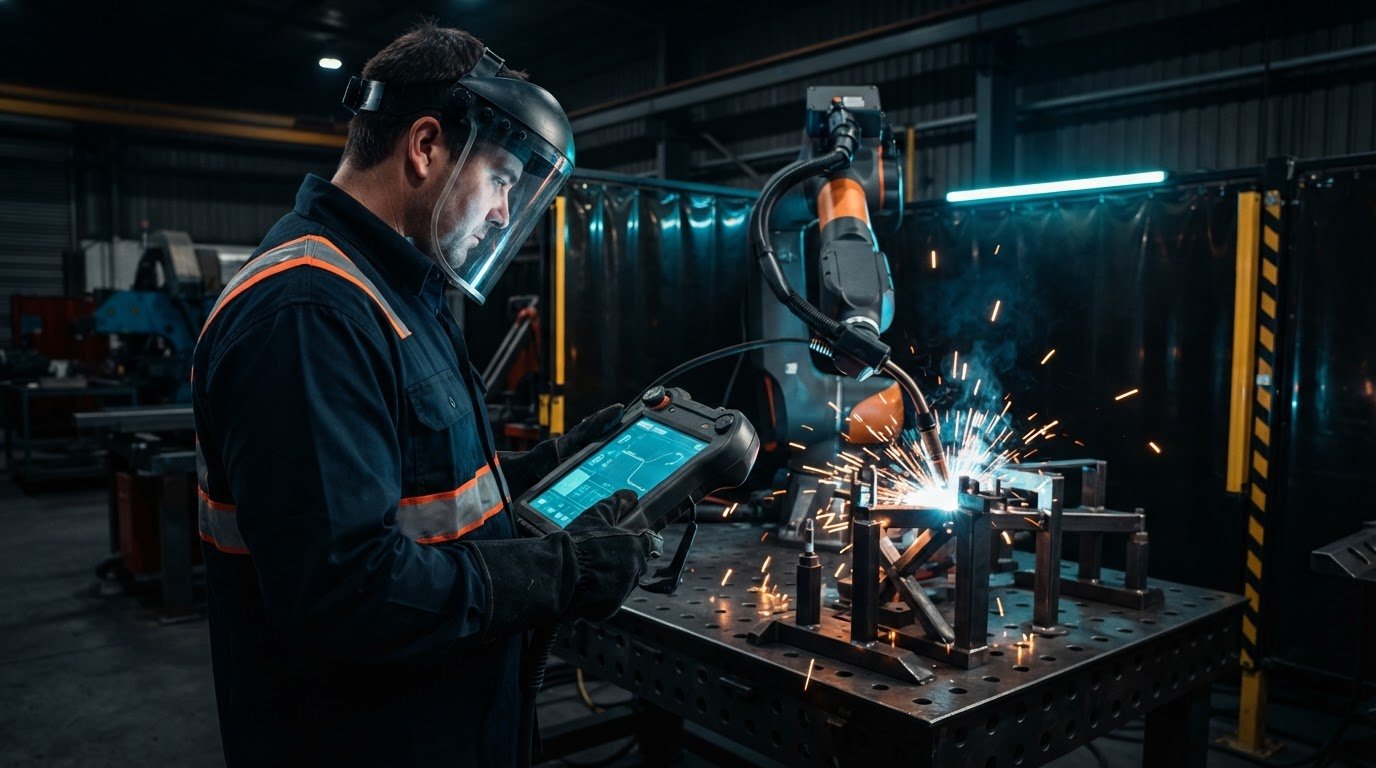 Teach Pendant for Welding Robots Explained: What It Does and When You Need One
