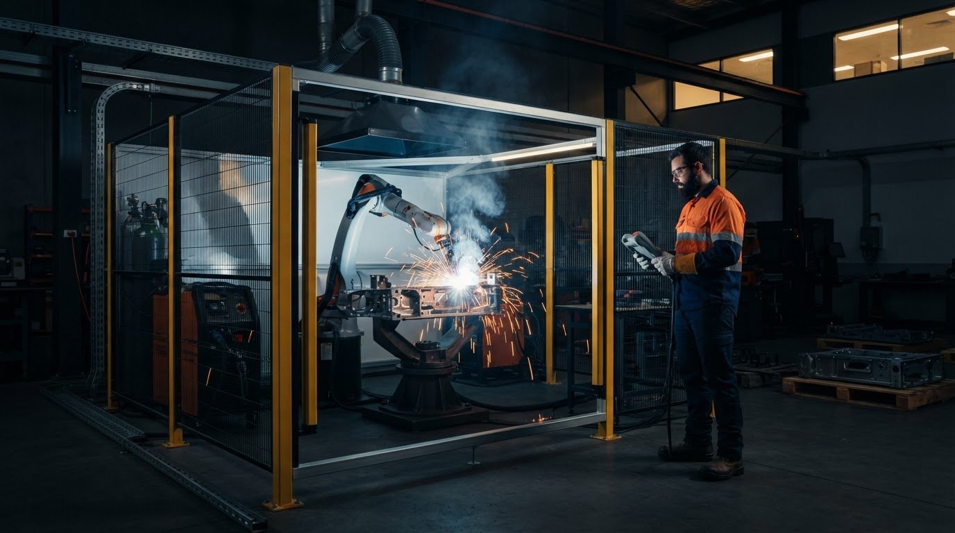 Welding automation and the role of robotic cells in injury prevention