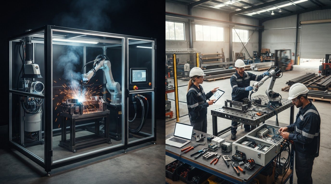 Turnkey vs DIY Robotic Welding Cell: Which Is Right for Your Workshop?