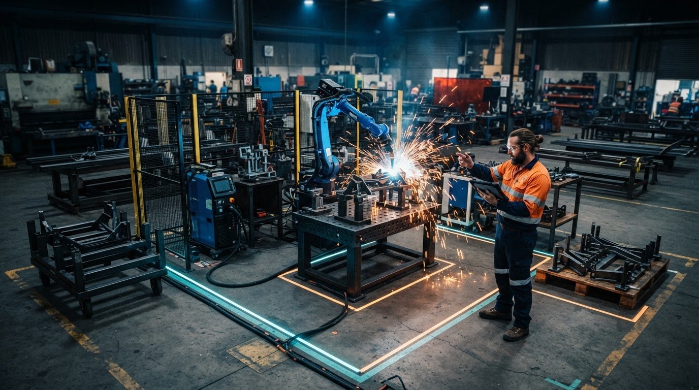 Planning a Robotic Welding Cell Layout: A Practical Guide